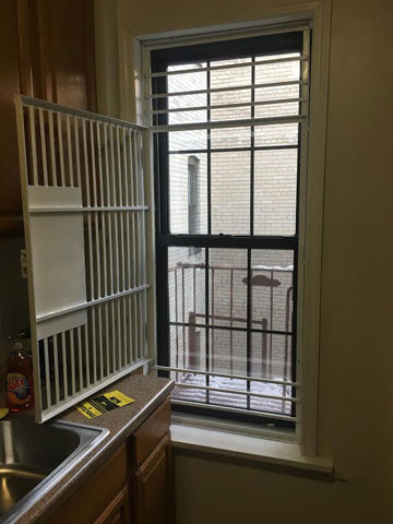 Fire escape with special operation system installation service in New York