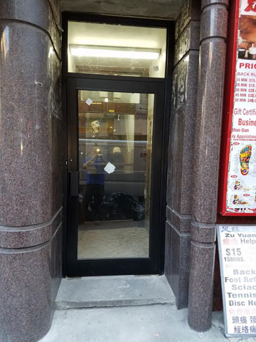 Commercial Aluminum Sigle Door installation service in New York