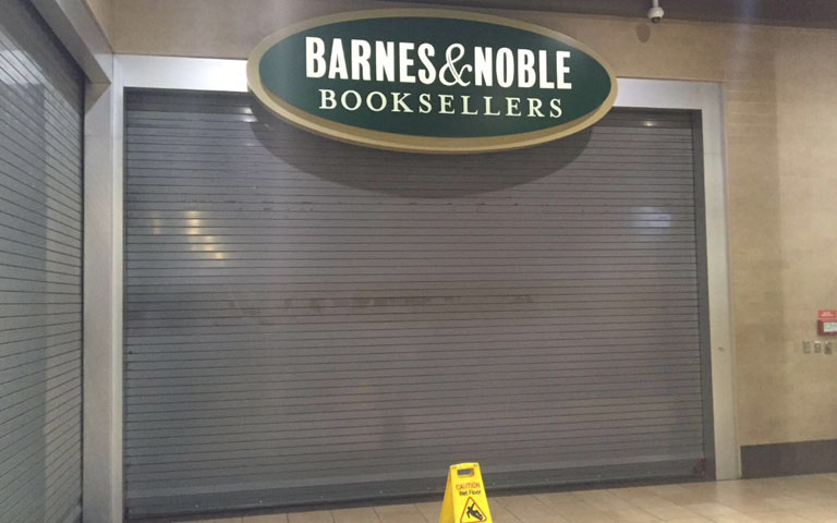 Commercial new gate installation for Barnes & Noble Book Sellers company in New York